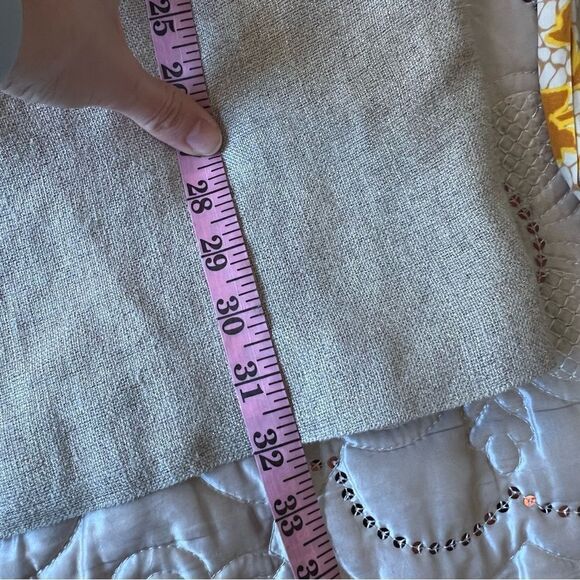 Diane Von Furstenberg Linen Strapless Mini Dress Size 6 - Picture 10 of 10